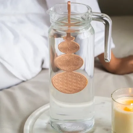 Miedziany wkład - zawieszka do wody, Infuser, Prana, Forrest and Love
